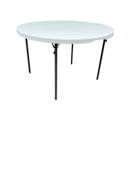 4ft Round White Table