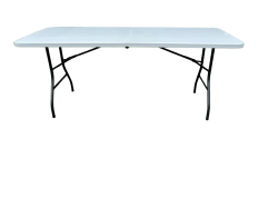 6ft Rectangular White Tables
